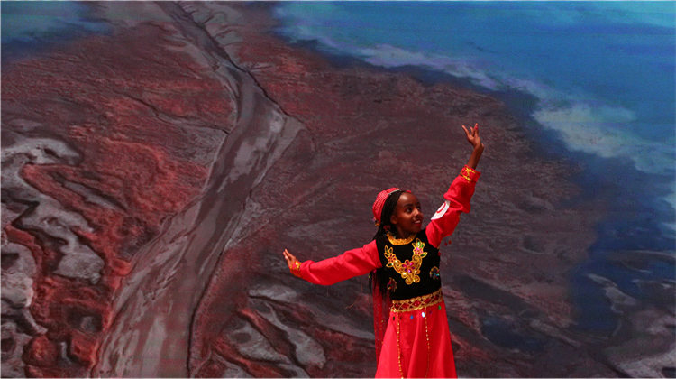 比賽現場。埃格頓大學孔子學院供圖